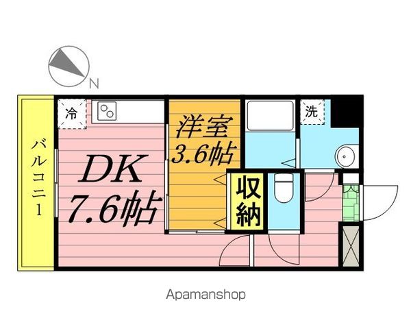 クレール柏の間取り