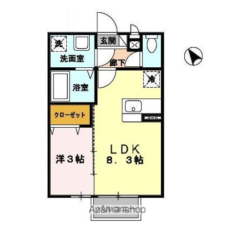 ベアーレ高屋敷の間取り写真