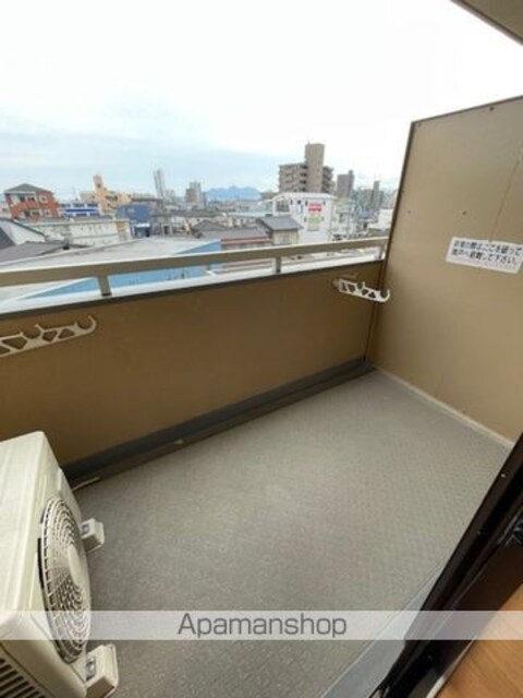 ベルハウス[1R/17.41m2]のバルコニー