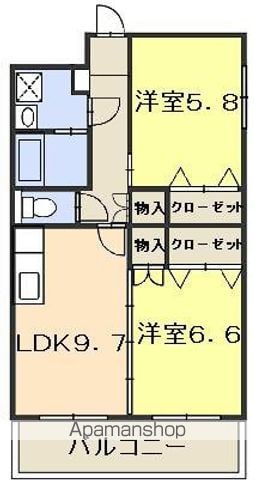 ラシーヌIの間取り写真