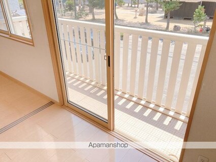 ブィラ　ハッピネス　Ａ棟[2LDK/57.93m2]のバルコニー