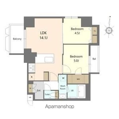 SーRESIDENCE高岳BRESAの間取り写真