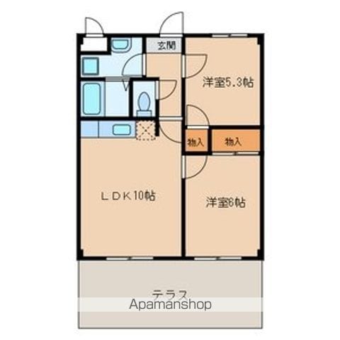ピュアパレス・H1の間取り写真