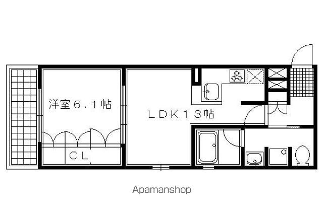リーガル京都河原町四条南の間取り写真