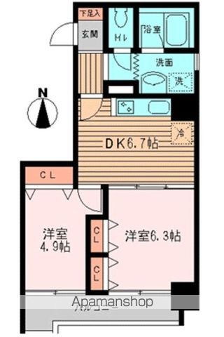 グランセルコーバの間取り