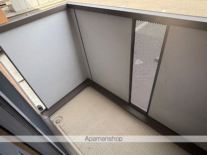 ウエストハイツ・セントラルハイツ　ウエストハイツ[1LDK/33.39m2]のバルコニー