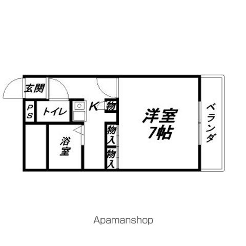 レオパレスヴィラの間取り写真