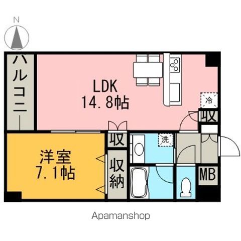 グランデージ泉の間取り写真