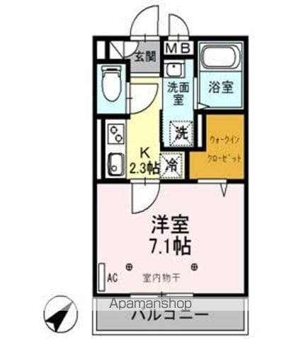 高崎線 桶川駅 徒歩8分 3階建 築9年の間取り写真