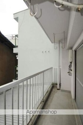 広島県広島市中区白島中町[1DK/23m2]のバルコニー