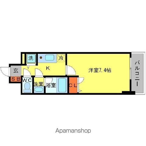 アーバネックス大阪城WESTの間取り写真