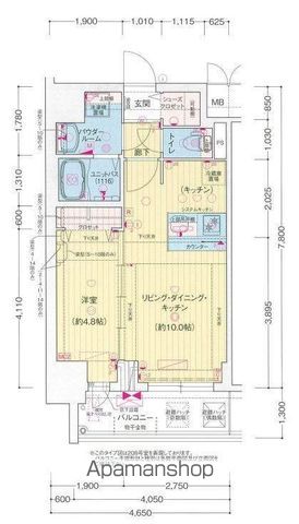 プレサンス広小路通今池の間取り写真