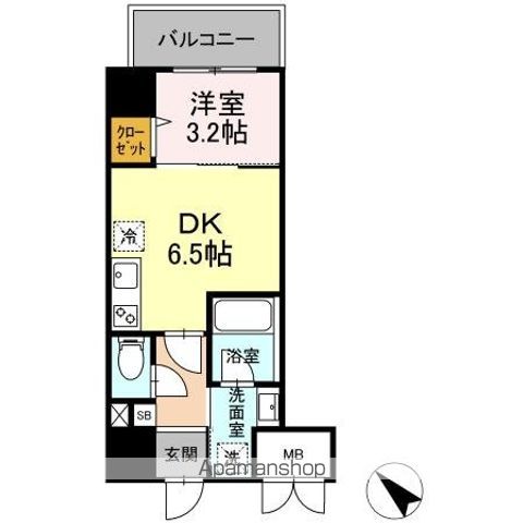 同じ建物の物件間取り写真 - ID:214061158363