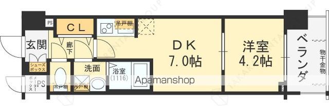 レオンコンフォート梅田北の間取り写真