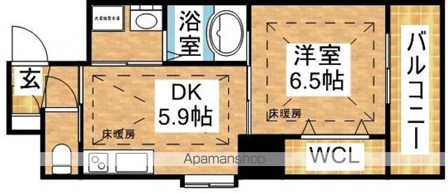 ノルデンハイム江坂垂水町の間取り写真