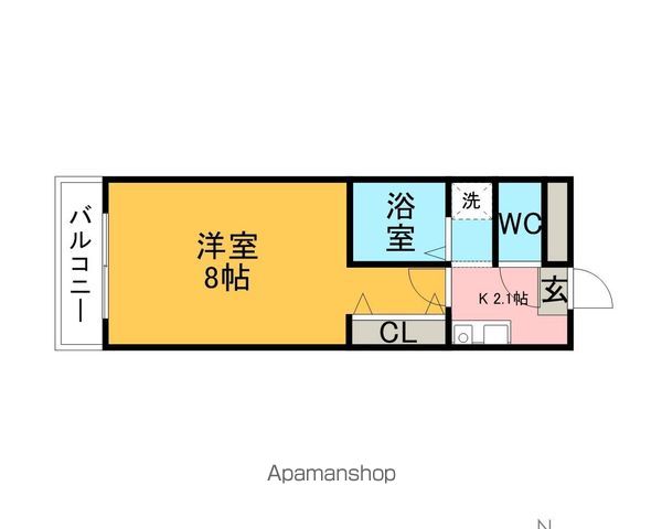 A・CITY明治本町の間取り写真