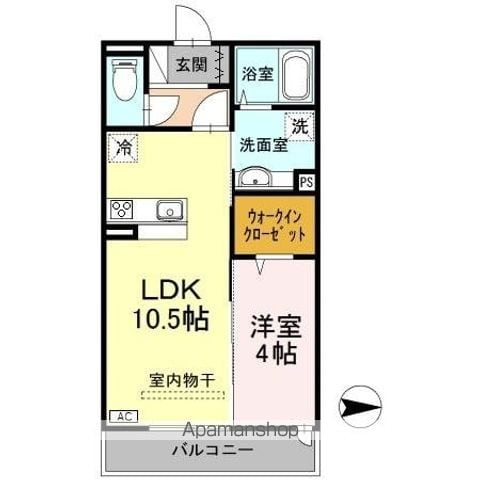 ラルジュの間取り写真