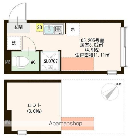 REVESIDENCE井草の間取り写真