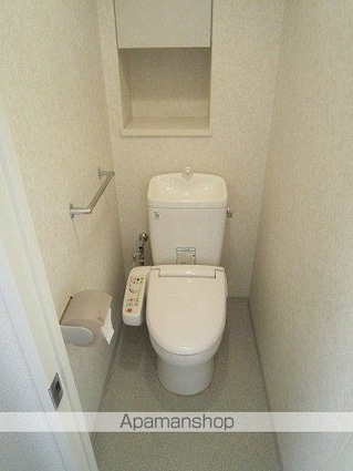 ヴェント氷川台[1K/25.19m2]のトイレ