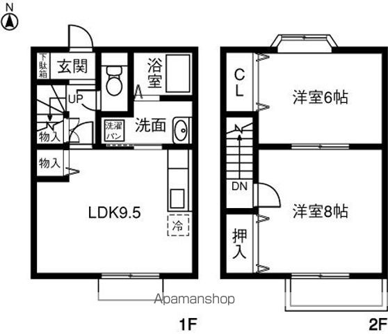 DEMEUREーTAIRAの間取り写真