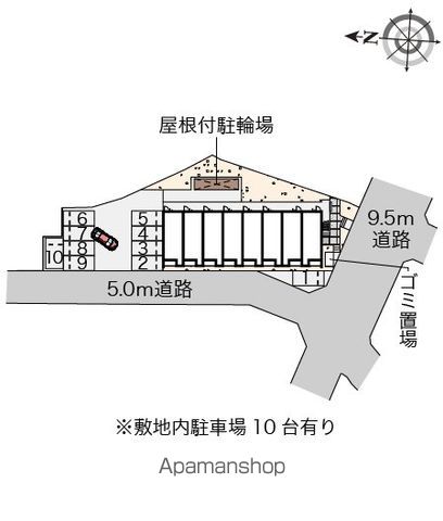 クレイノＣＨＩＡＲＩＨＩＬＬＳ 105 ｜ 福岡県筑紫野市塔原東４丁目9-7（賃貸アパート1K・1階・25.89㎡） その13