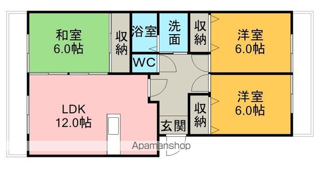 グレースIの間取り写真