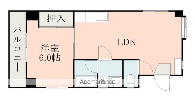 セシール米屋町の間取り写真