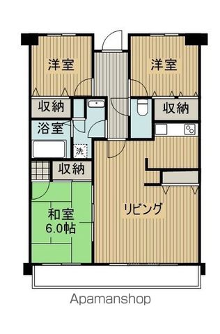 グランドパレス青葉の間取り写真