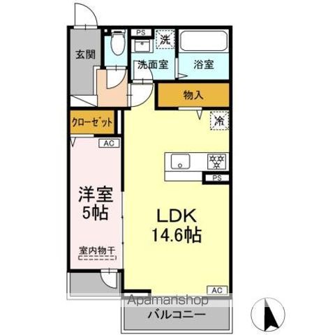 セレスティア竹の塚IIの間取り写真