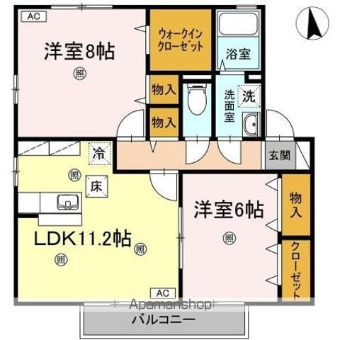 サンフラワー M・Tの間取り写真