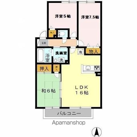 VILLA98の間取り写真