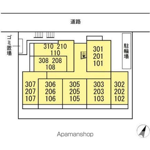 ルミールおおたか 308 ｜ 千葉県流山市おおたかの森北１丁目12-21（賃貸アパート1K・3階・26.74㎡） その25