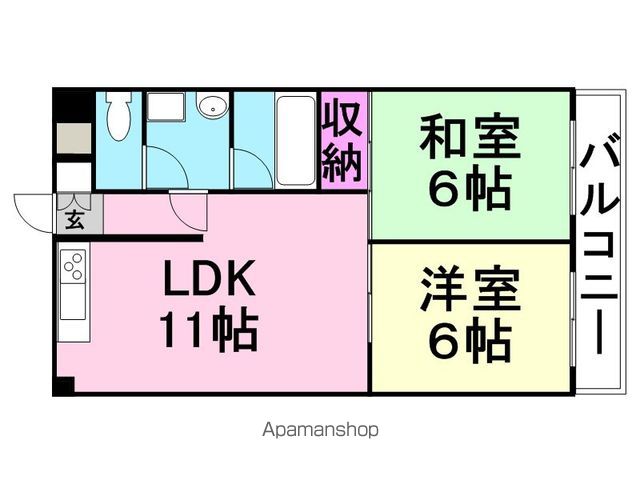 ローレルハイムの間取り写真