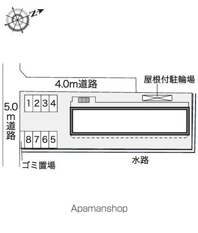 レオパレスサリーレⅡ 112 ｜ 埼玉県八潮市大字大瀬386-1（賃貸マンション1K・1階・20.81㎡） その20