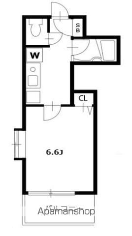 【中野区新井のマンションの間取り】