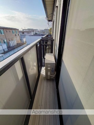 滋賀県彦根市西今町[1K/23.77m2]のバルコニー