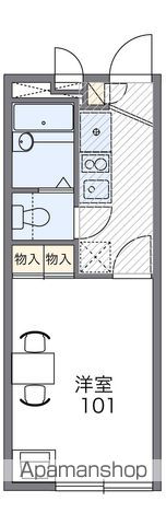 レオパレスWEENY FLATの間取り写真