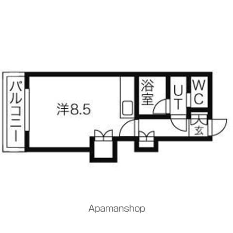 メープル北円山の間取り写真