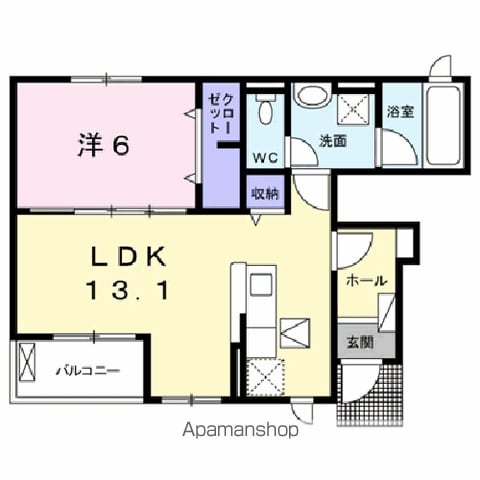 プランドール長池の間取り写真