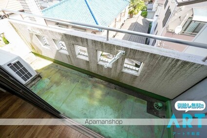 パラドール束本[1R/26.32m2]のバルコニー