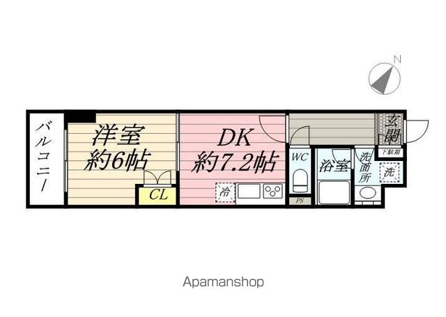 プライマル小石川の間取り写真
