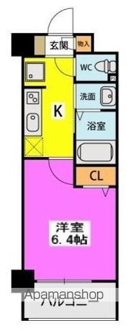 アスミール伊都の間取り写真