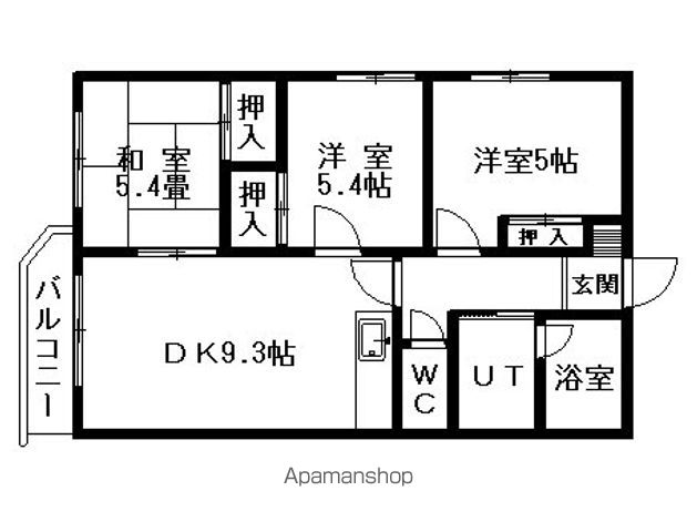 クレストテージ伏見の間取り写真