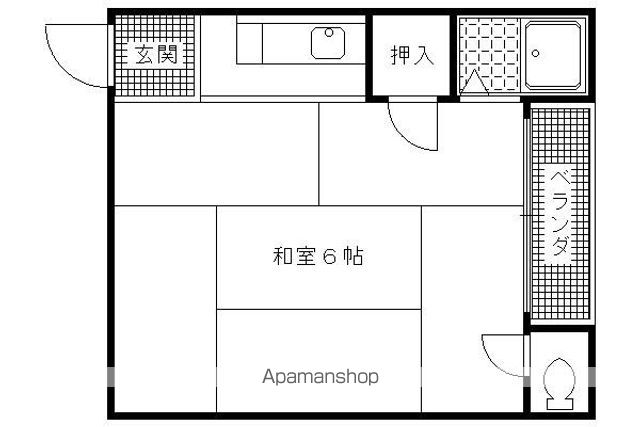 大文字ハイツの間取り写真