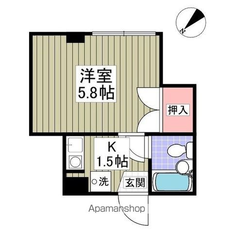 サカエコーポ桜ヶ丘の間取り写真