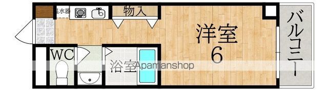 北之庄西町ビルの間取り写真