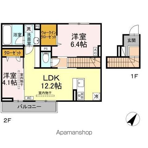 プラゼールの間取り写真