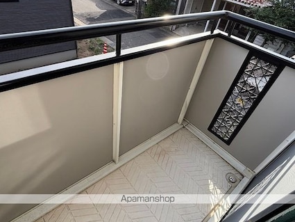 トリアノン文京[1K/22.93m2]のバルコニー