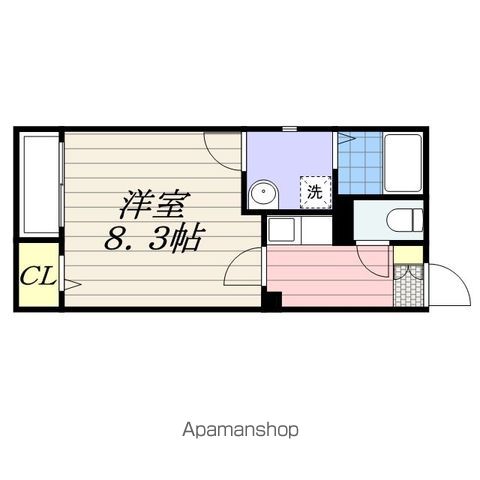 クレフラスト新検見川Ａの間取り