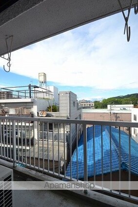 広島県広島市中区白島中町[1DK/23m2]のバルコニー